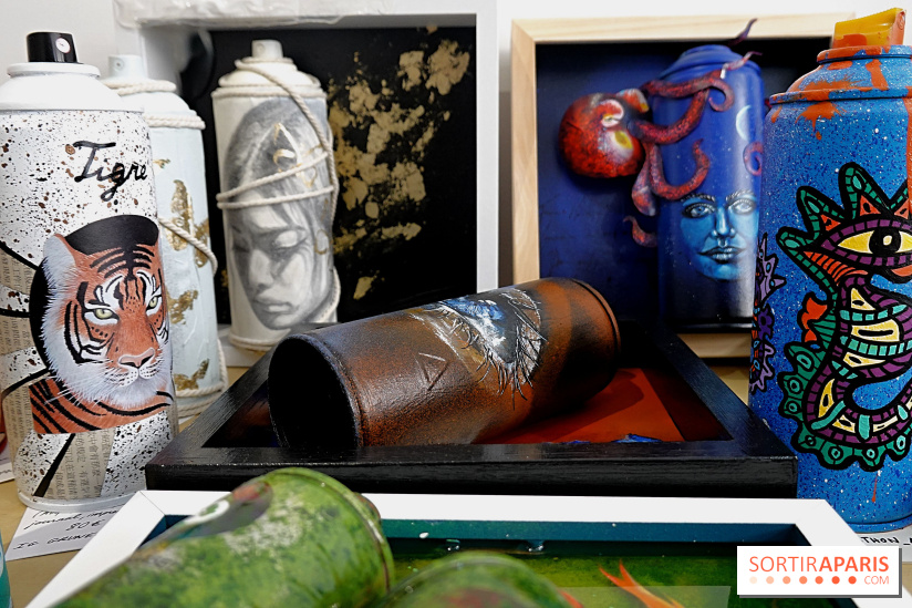 Les Bombasphères : nos photos de l'expo de street art à la Lab Galerie à Paris