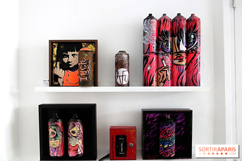 Les Bombasphères : nos photos de l'expo de street art à la Lab Galerie à Paris19