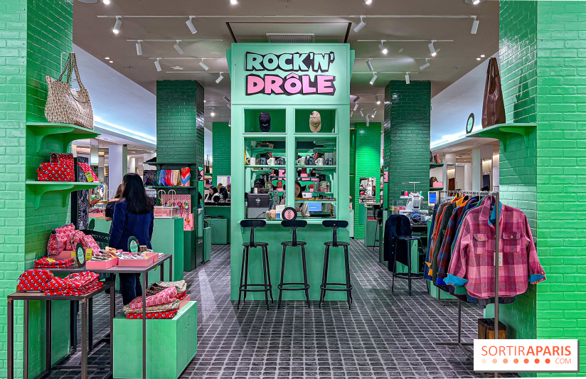 Rock'n' Drôle : l'exposition rock et gratuite d'Antoine de Caunes au Bon Marché Rive Gauche - IMG 7887 jpg