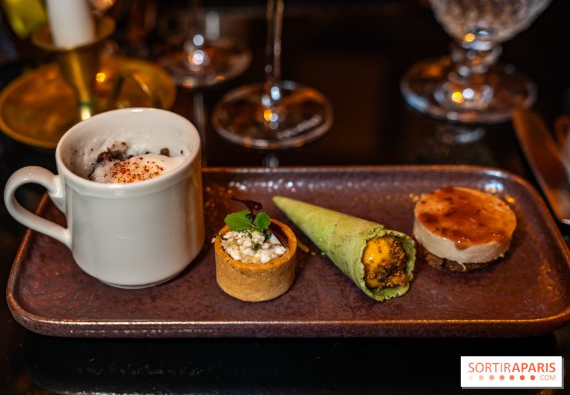 Le Dîner Renversé des Grands Voyageurs - Café Gourmand salé