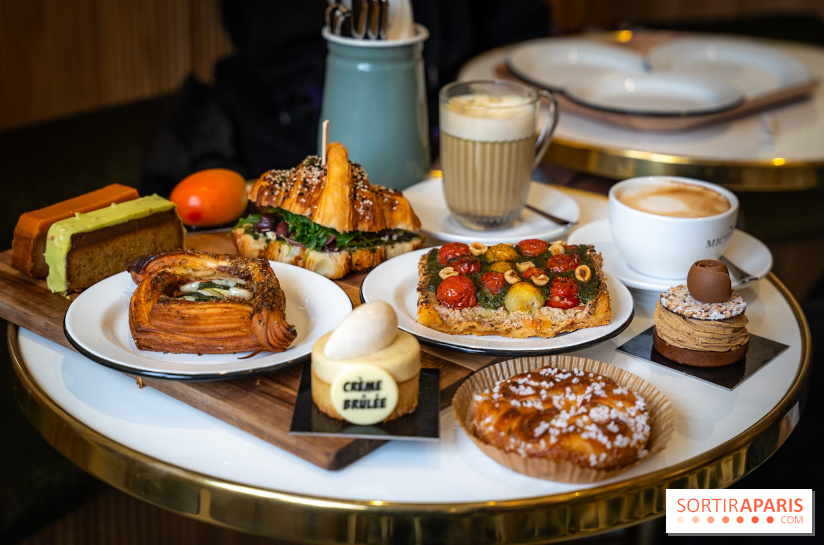 Le Coffee Shop Michalak au Printemps Haussmann, les photos