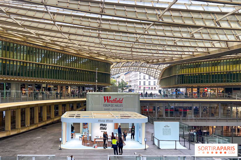 Miu Miu Beauty : pop up beauté gratuit au Forum des Halles avec showcase exclusif de Louane
