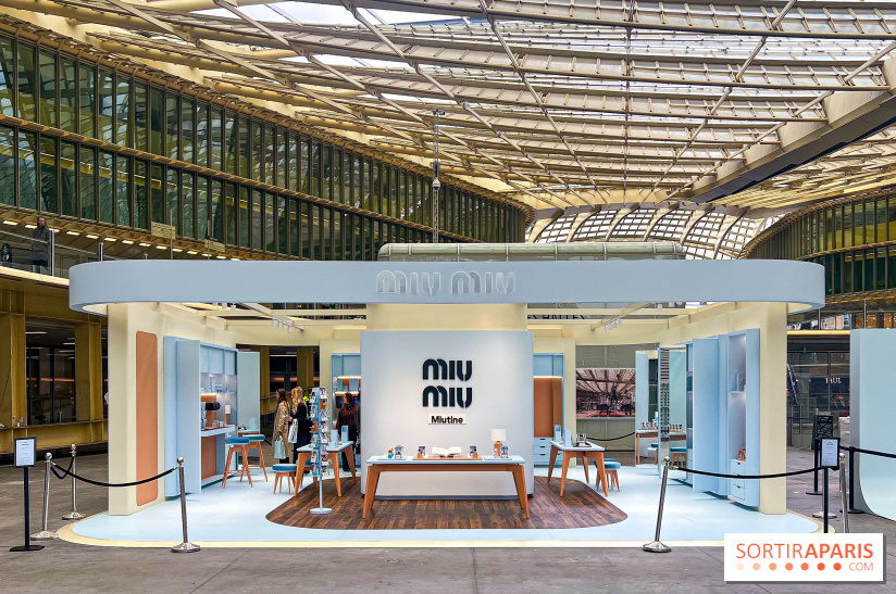 Miu Miu Beauty : pop up beauté gratuit au Forum des Halles avec showcase exclusif de Louane - 2
