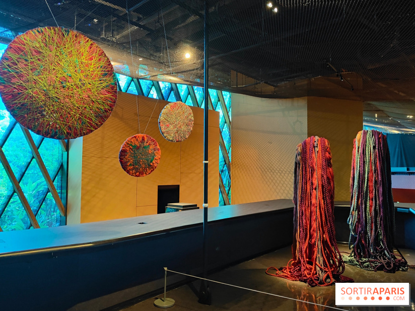 Le fil voyageur, une exposition autour des arts textiles au musée du Quai Branly - nos photos