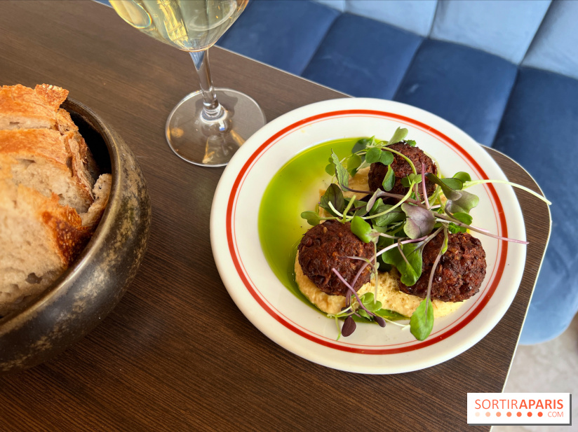 Comptoir Lazu - Falafels de lentilles, houmous