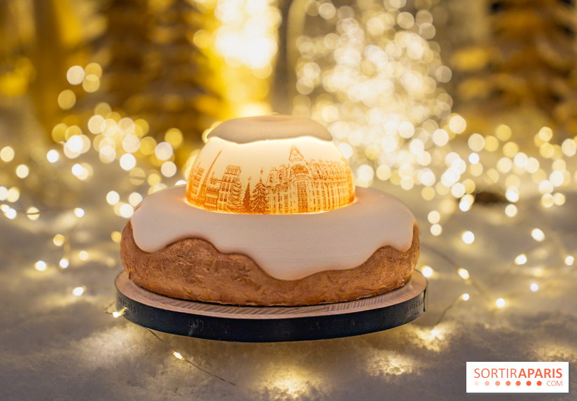 la Bûche de Noêl du Mandarin Oriental Lutetia aux Lumières de Paris - A7C08066