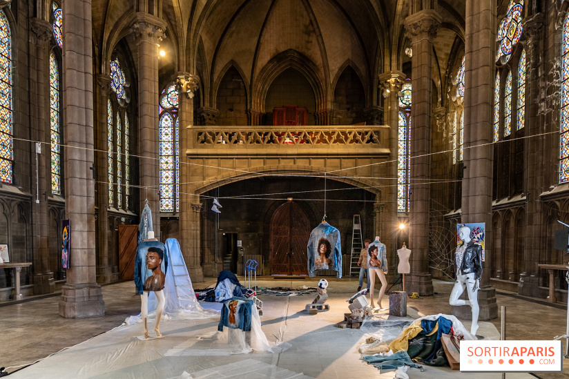 Exposition street-art et mode gratuit dans une chapelle à Paris : à la Croisée des Arts - photos - A7C08981 HDR