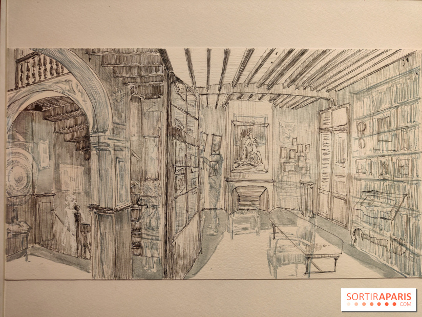 Exposition Echos : une exploration dessinée du musée Jean-Jacques Henner à Paris - nos photos - fotor 1760536372716