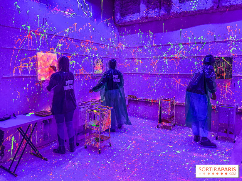 Paint Invaders : l'expérience d’art immersive et fluorescente unique à Paris