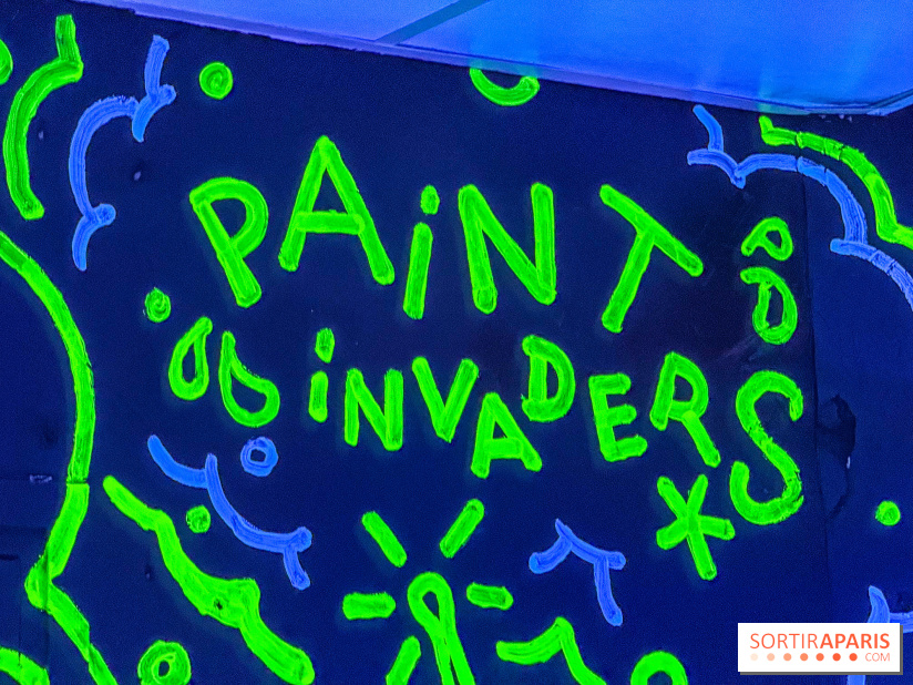 Paint Invaders : l'expérience d’art immersive et fluorescente unique à Paris