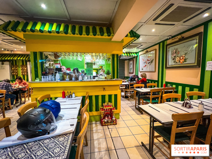 Le Bambou restaurant vietnamien Paris 13e - photos - salle