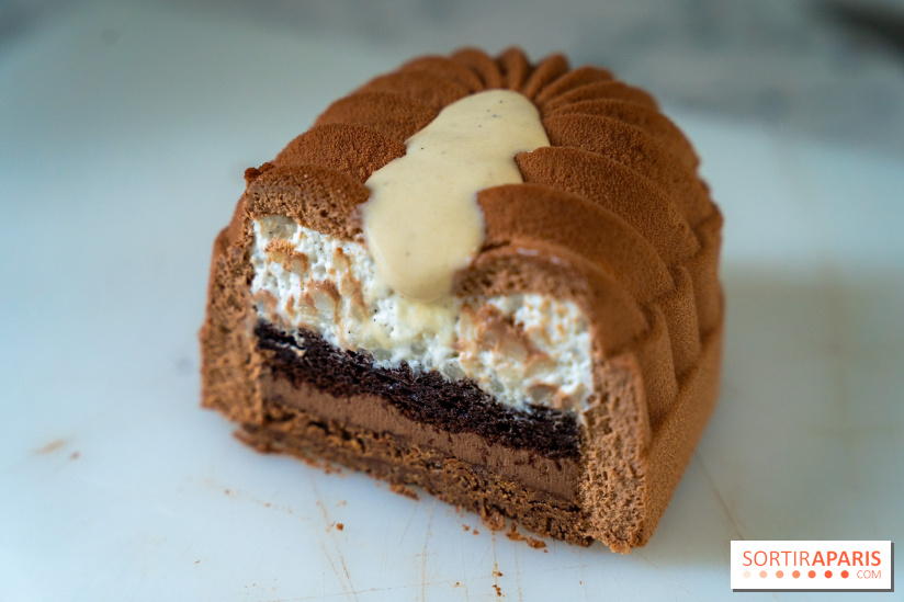 Les Bûches de Noël de Pleincœur par Maxime Frédéric 2025 et ses créations de fêtes - A7C07708