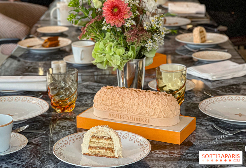 Bûche et chocolats de Noël 2025 de Louis Vuitton par Maxime Frédéric - IMG 7855