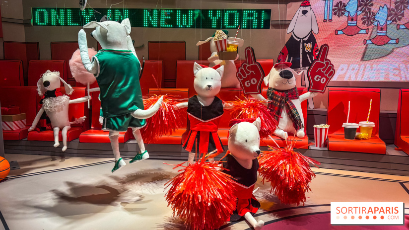 Les vitrines de Noël du Printemps Haussmann à Paris 2025 avec Diane Kruger, les photos