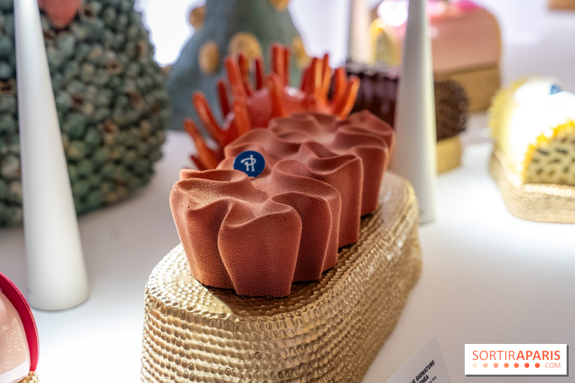 Bûches de Noël et créations de fête 2025 de Pierre Hermé : les Abysses - A7C07831