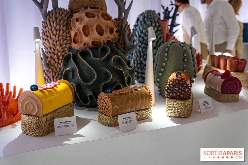 Bûches de Noël et créations de fête 2025 de Pierre Hermé : les Abysses - A7C07838