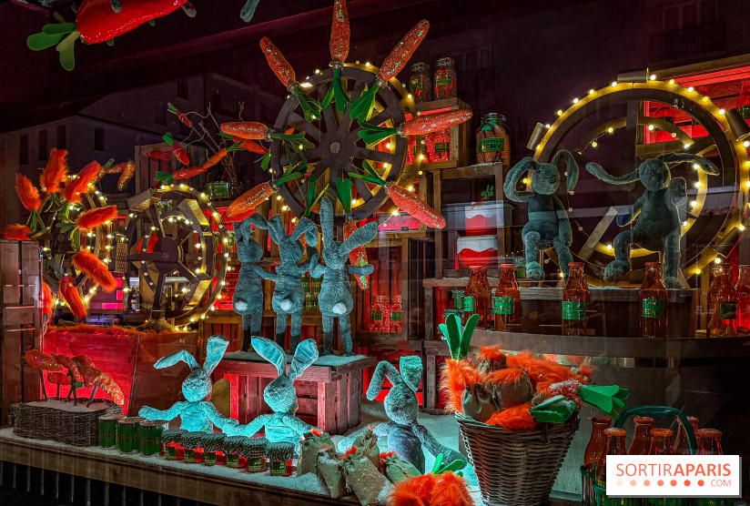 Les vitrines de Noël 2025 du Bon Marché : le grand magasin se métamorphose en (Bon) Marché de Noël - IMG 0715