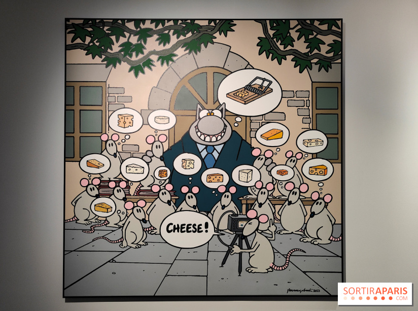 Geluck expose Le Chat : l'exposition rétrospective entre art et humour se dévoile au musée Maillol