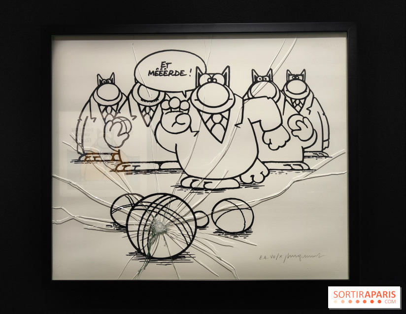 Geluck expose Le Chat : l'exposition rétrospective entre art et humour se dévoile au musée Maillol