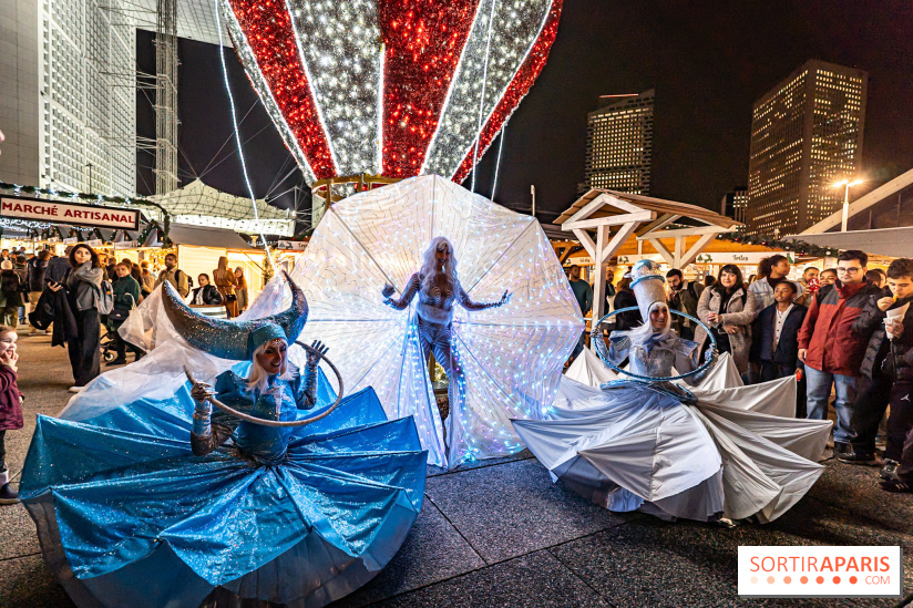 Marché de Noël de la Défense 2025, les photos