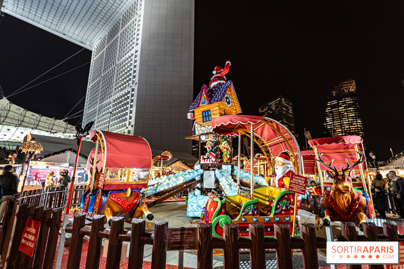 Marché de Noël de la Défense 2025, les photos