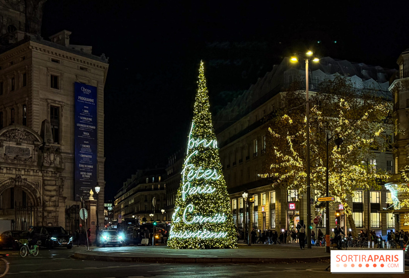 Les illuminations de Noël 2025 du Boulevard Haussmann