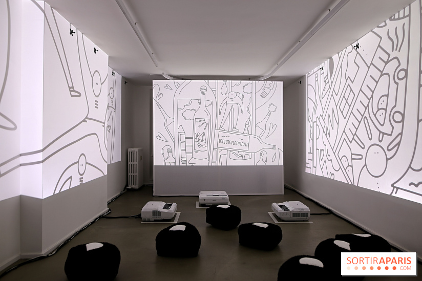 Sur les traces du D. : nos photos de l'exposition du street artiste au Wilde - Le lieu à Paris