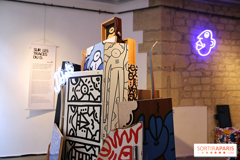 Sur les traces du D. : nos photos de l'exposition du street artiste au Wilde - Le lieu à Paris