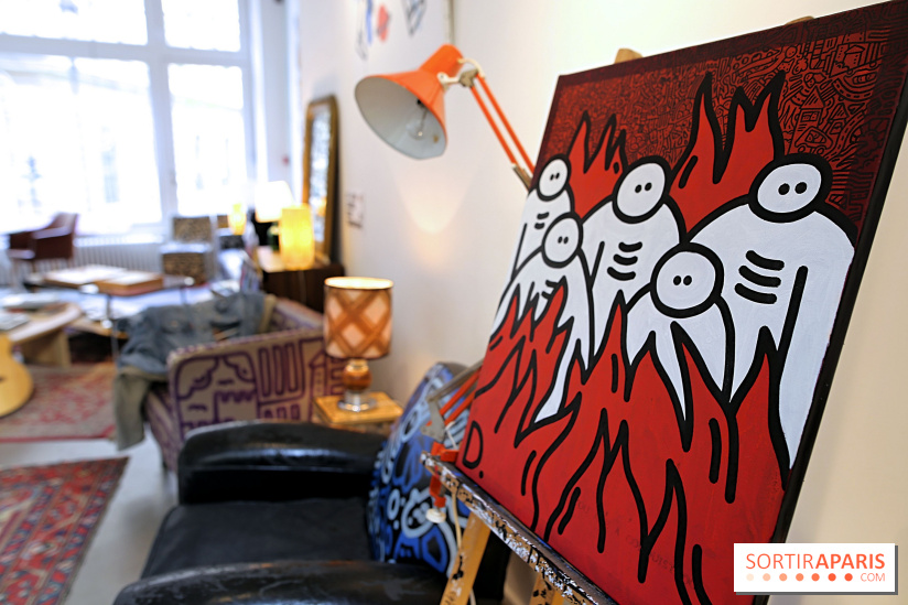 Sur les traces du D. : nos photos de l'exposition du street artiste au Wilde - Le lieu à Paris