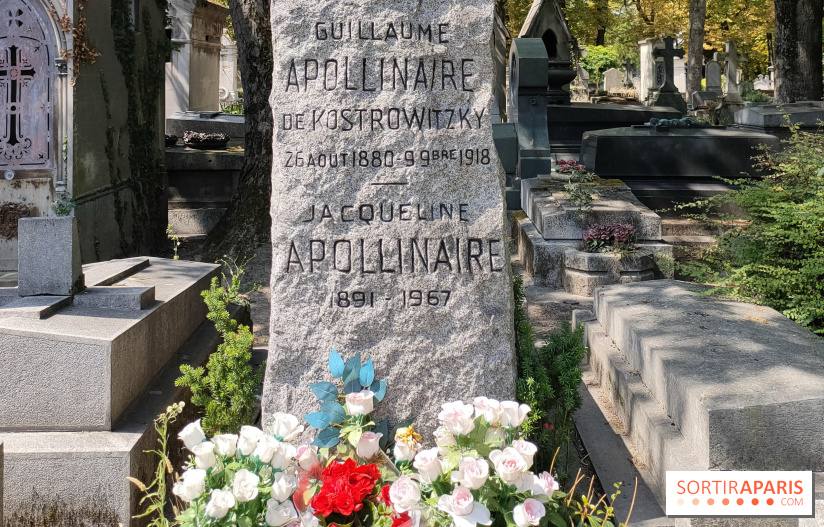 Visuels Paris - Tombe Guillaume Apollinaire