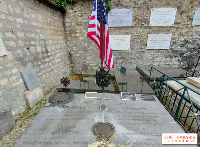 Visuels Paris - Cimetiere de Picpus Tombe Lafayette