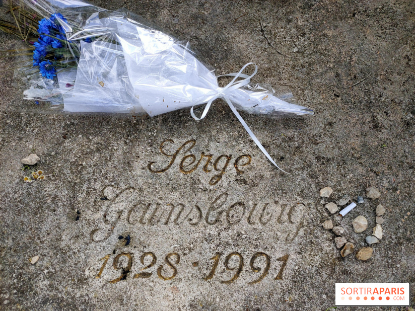 Visuels Paris - Tombe Serge Gainsbourg