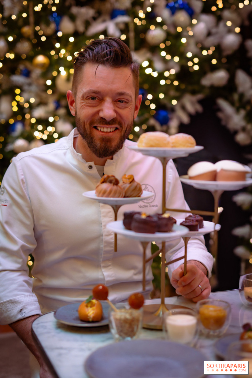 Tea time de Noël du Mandarin Lutetia 2025 par Nicolas Guercio - photos - A7C02070