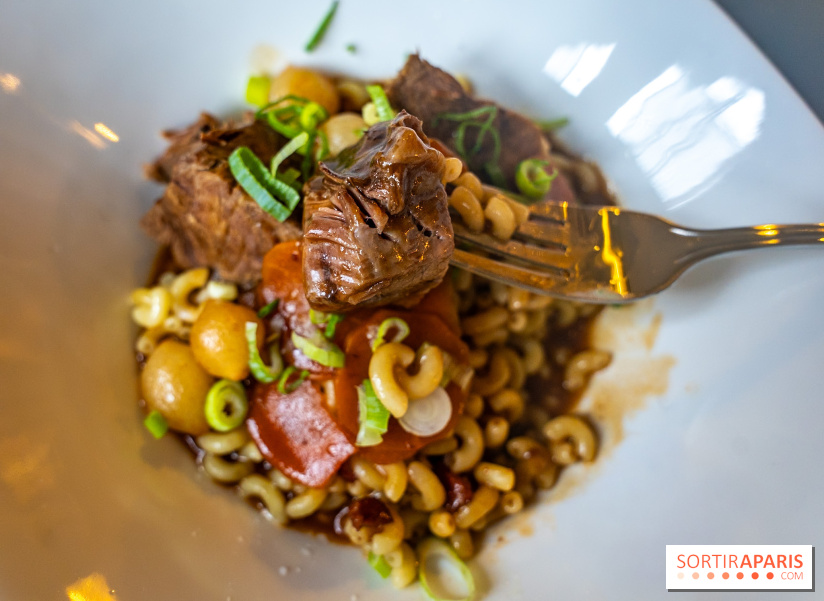 Le petit bouillon de la gare à Asnières-sur-Seine - photos - boeuf bourguignon