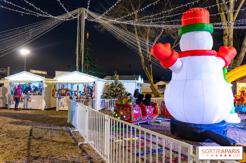 Le Marché de Noël d'Elancourt dans les Yvelines 2025 - photos