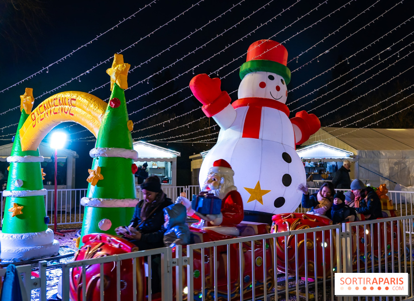Le Marché de Noël d'Elancourt dans les Yvelines 2025 - photos