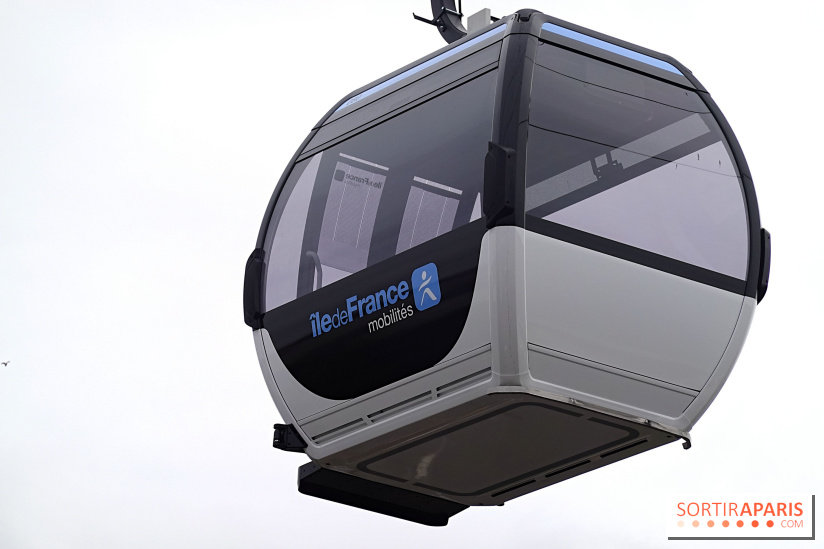 Câble C1 : le premier téléphérique d'Île-de-France - nos photos