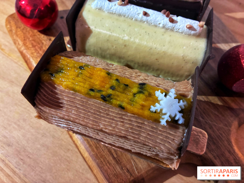 Bûches de Noël végétales de La Mauvaise Herbe