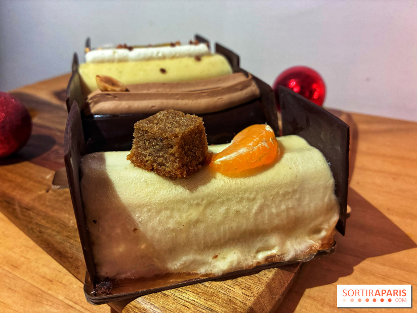 Bûches de Noël végétales de La Mauvaise Herbe