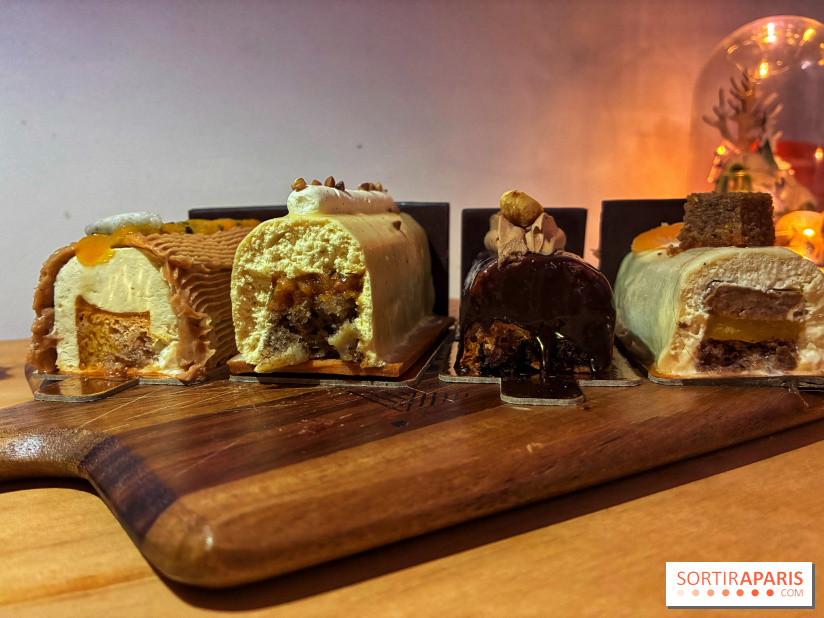 Bûches de Noël végétales de La Mauvaise Herbe - IMG 1592