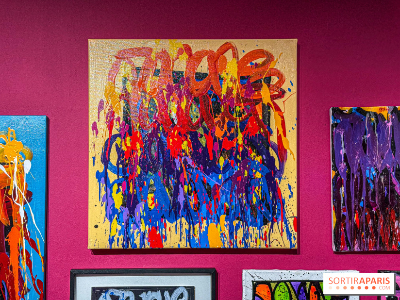 Mini Me : l'exposition de JonOne 100% groovy baby à la galerie Goldshteyn-Saatort - IMG 2330