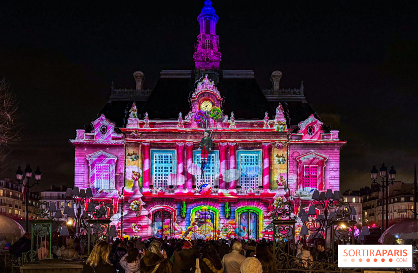 Noël 2025 à Levallois-Perret (92) : spectacle son & lumière gratuit sur l'Hôtel de Ville
