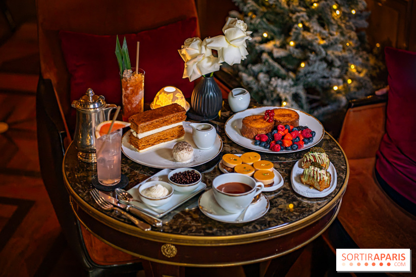 Le bar et salon de thé de Noël du George V 2025 - les photos