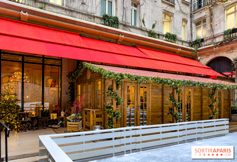 Noël 2025 au Plaza Athénée : tea time festif en famille, patinoire enchantée et chalet-raclette - IMG 4221