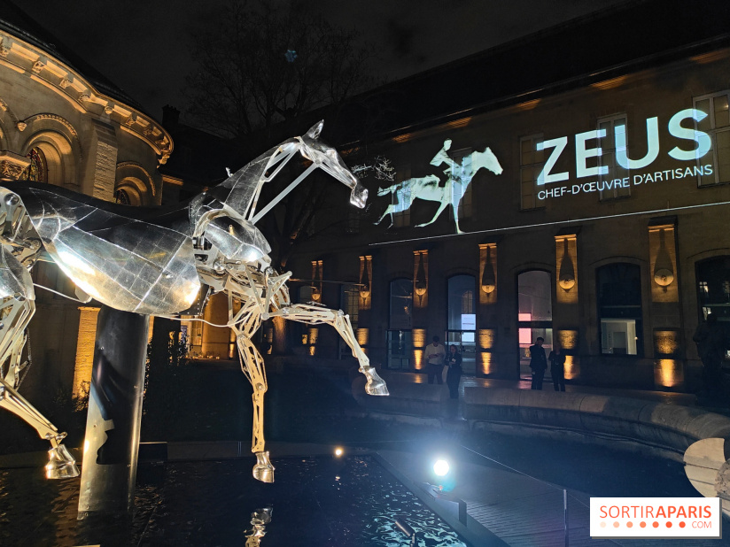 Zeus, chef d'œuvre d'artisans : une exposition sur le cheval des JO au musée des Arts et Métiers