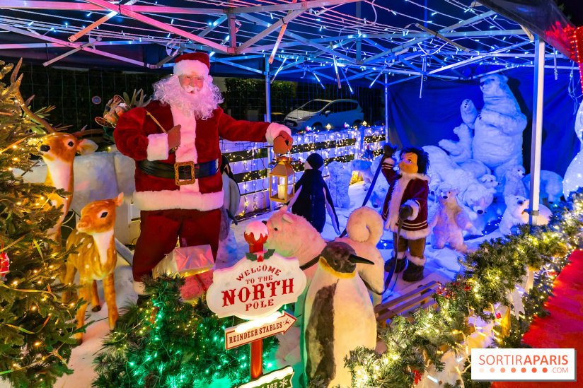 Ce passionné en Essonne transforme son jardin en Village de Noël à visiter gratuitement
