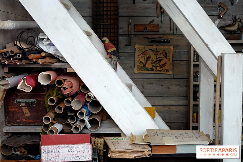 L'atelier de Joseph Cornell recréé par Wes Anderson à la galerie Gagosian