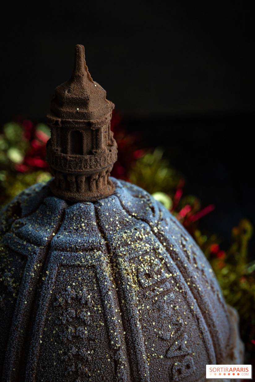 Les bûches de Noël glacées de Bachir spécial dômes parisiens