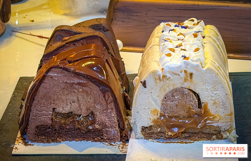 Les bûches de Noël artisanales de Baiman's Cake à Montreuil - photos