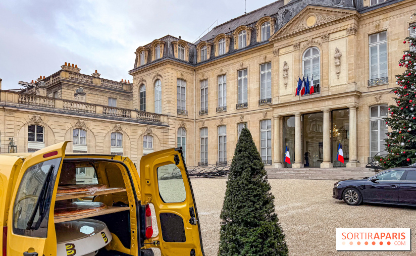 La Galette des Rois 2026 de l'Élysée, fabriquée par la Boulangerie Le Moulin de la Croix Nivert